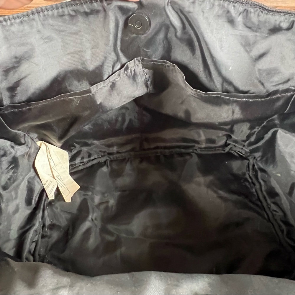 Puma Up & Comer Tote Bag Black Lightweight Lined Duffle Gym Sporty - Picture 10 of 13